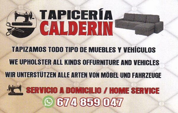 Tapicería Calderín Tapicería, General (Puerto del Rosario Fuerteventura Islas Canarias España)