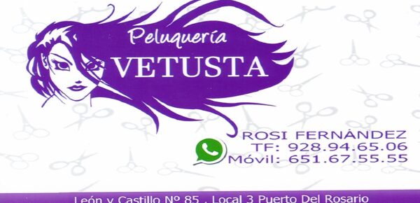 Peluquería Vetusta (Puerto del Rosario) Islas Canarias
