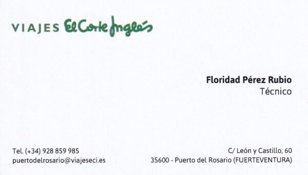 Viajes El Corte Ingles, Agencia, Viajes (España)