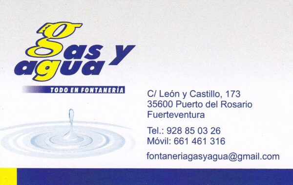 Gas y Agua