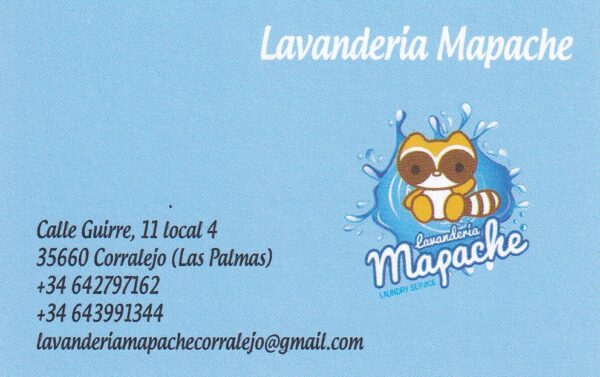 Lavandería Mapache