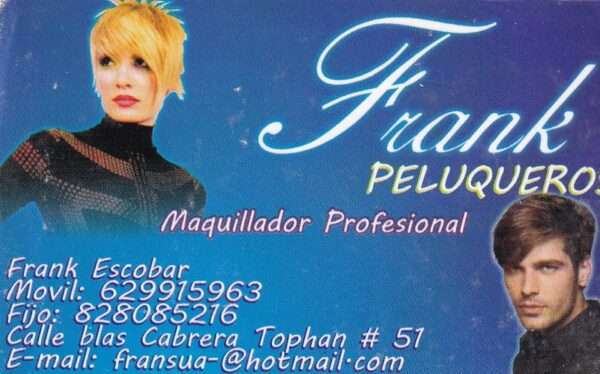 Frank Peluqueria (Arrecife Lanzarote) Islas Canarias