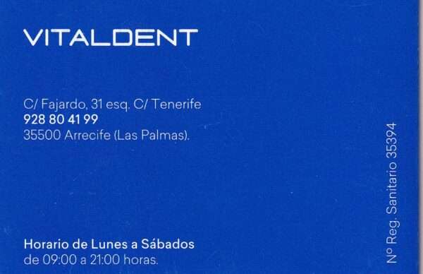 Vitaldent  (Arrecife - Lanzarote)
